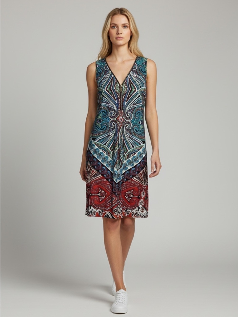 NWT MSK Sleeveless Tank Dress Size Medium